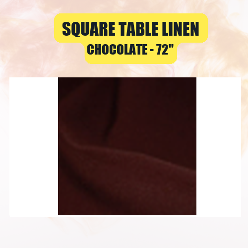 Square Table Linen, 72" | Elegant Event Tablecloth in 40+ Colors - Image 11
