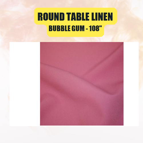 Round Table Linen 108" | Floor-Length Fit for 48" Round Tables | 40+ Color Options - Image 5