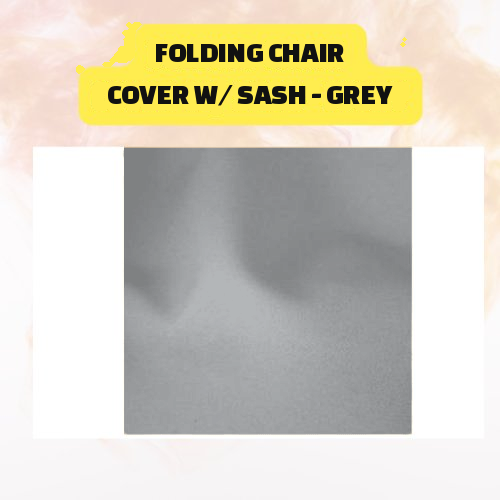 Folding Chair Cover with Sash – Elegant Event Chair Cover (Multiple Colors) - Image 23
