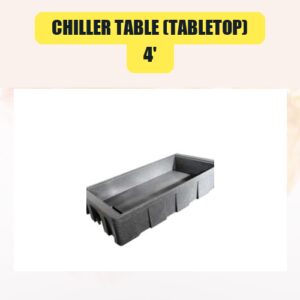 4′ Chiller Table (Tabletop)...