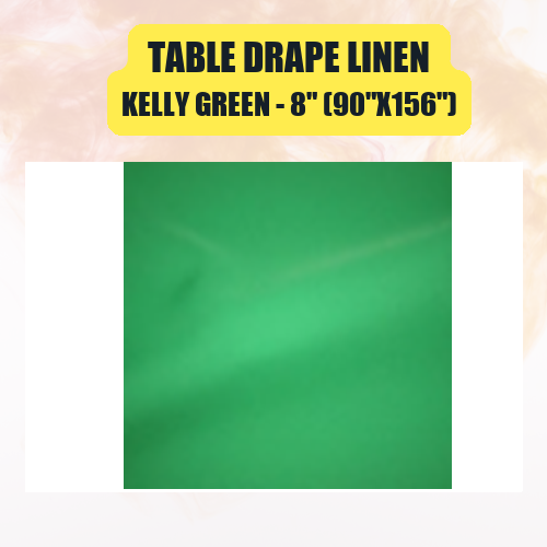 Table Drape Linen, 8" (90"x156") - Image 25