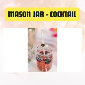 Mason Jar Cocktail Glass...