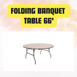 Folding Banquet Table Round...