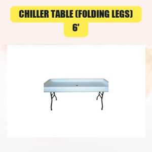 6′ Chiller Table (Folding...