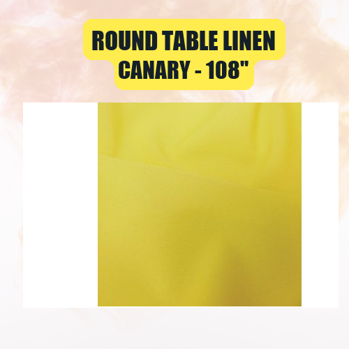 Round Table Linen 108" | Floor-Length Fit for 48" Round Tables | 40+ Color Options - Image 8