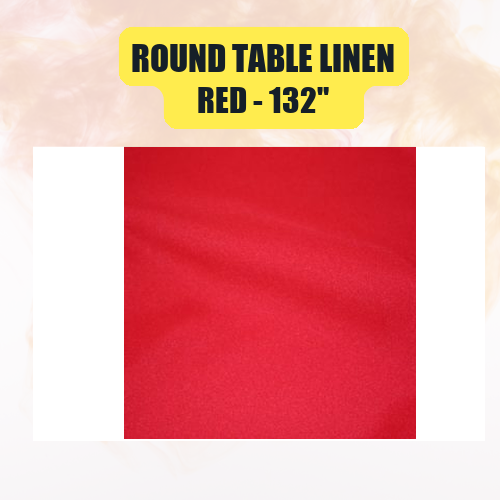 Round Table Linen 132" | Floor-Length Tablecloth for 72" Round Tables - Image 39
